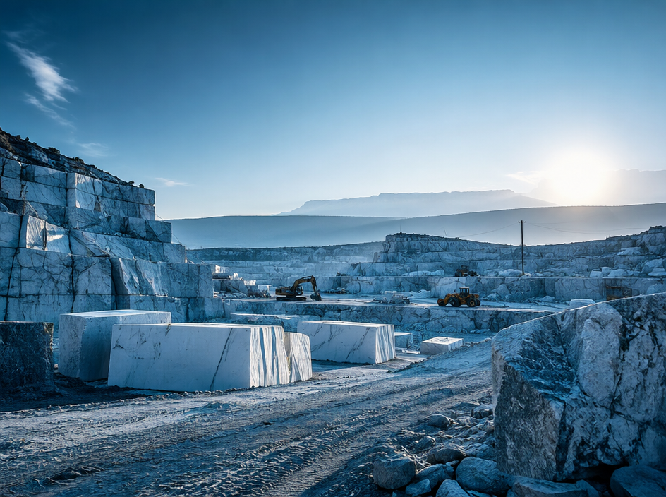 Egyptian marble and granite quarry