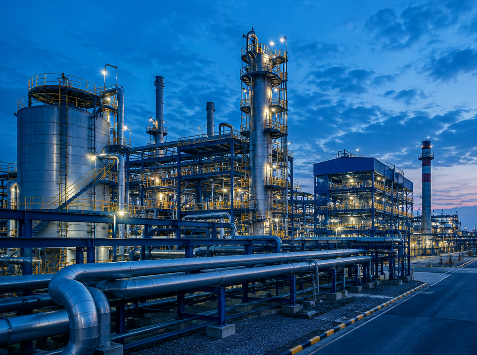 Modern fertilizer production plant